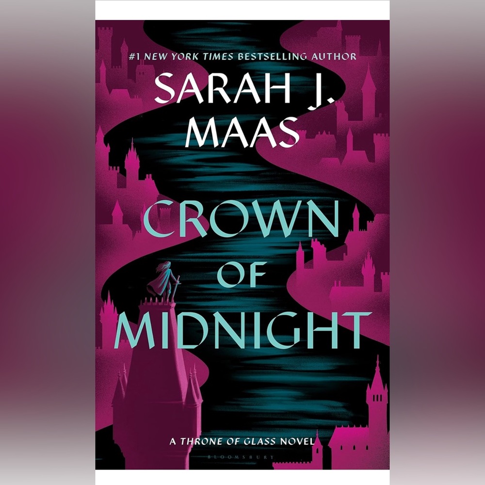 Crown of Midnight Sarah J Maas paperback book TOG #2